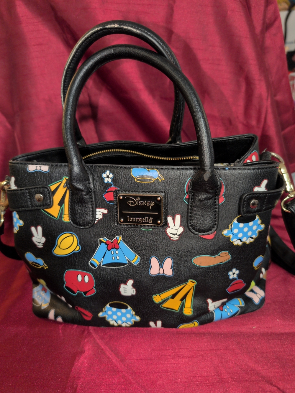 Loungefly Disney Sensational Six Outfits Satchel